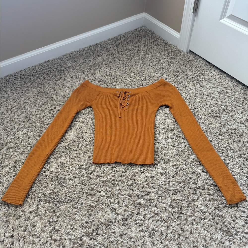 Burnt Orange long sleeve